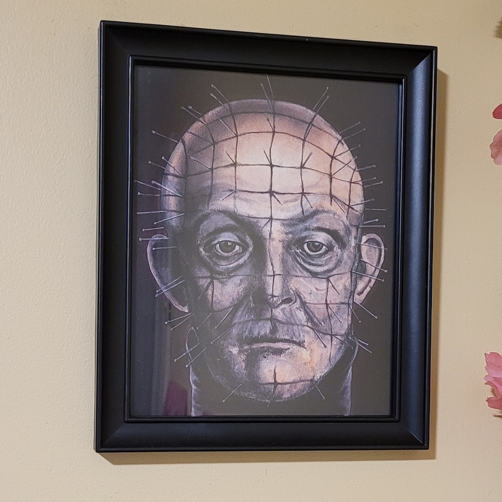 Albert Fish As Pinhead ~ Hellraiser Serial Killer True Crime 8x10 Framed Print